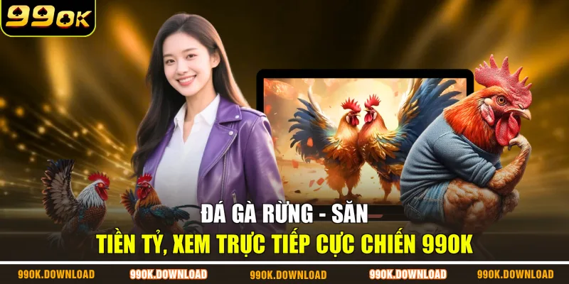 Đá Gà Rừng - Săn Tiền Tỷ, Xem Trực Tiếp Cực Chiến 99OK